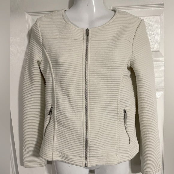 Calvin Klein cream coloured jacket size XS - Picture 1 of 4